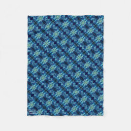 Textura #14.0 de la obra Maritimo Fleece Deken
