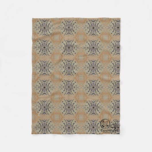 Textura #15 de la obra Viendo a travez de los ojos Fleece Deken (Voorkant)