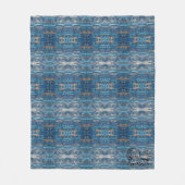 Textura #15 de obra La roca Fleece Deken (Voorkant)