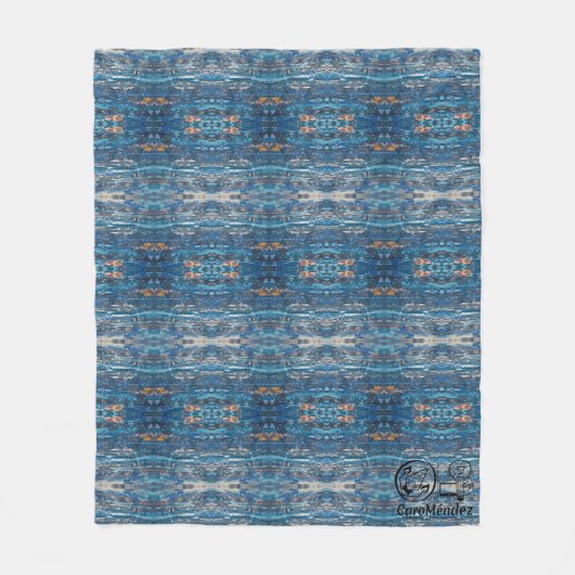 Textura #15 de obra La roca Fleece Deken (Voorkant)