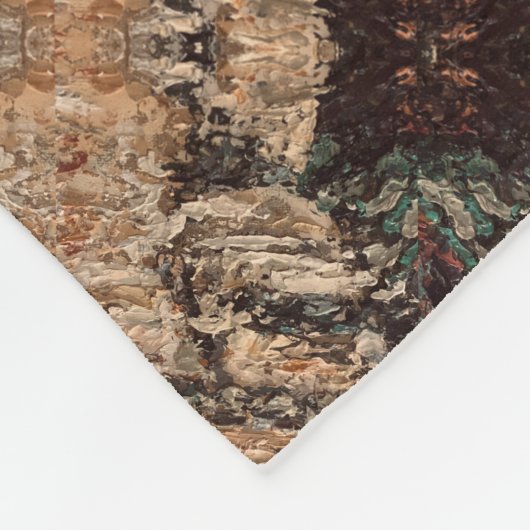 Textura #16 de obra Amanecer Fleece Deken (Hoek)