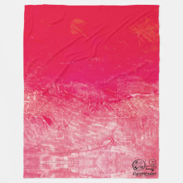 Textura #17 de la obra Fantasía y realidad Fleece Deken