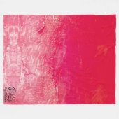 Textura #17 de la obra Fantasía y realidad Fleece Deken (Voorkant (Horizontaal))