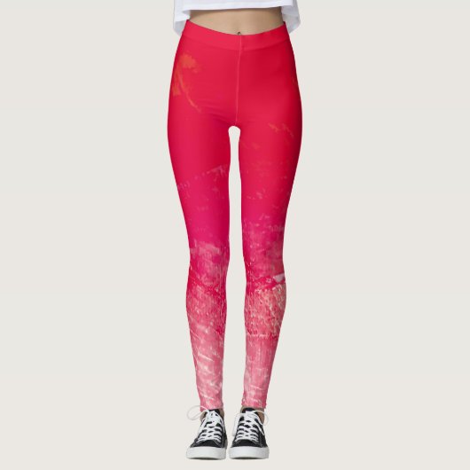 Textura #17 de la obra Fantasía y realidad Leggings (Voorkant)