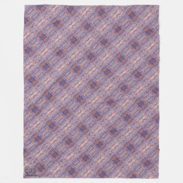 Textura #17 de obra La roca Fleece Deken