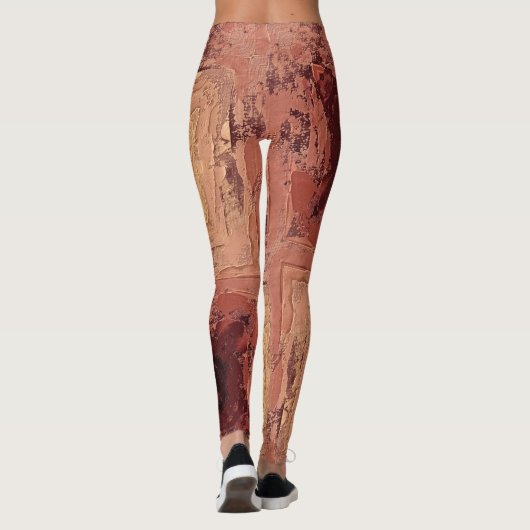 Textura #18 de obra Horizonte Leggings (Achterkant)