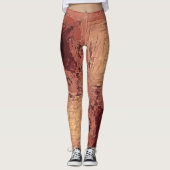 Textura #18 de obra Horizonte Leggings (Voorkant)