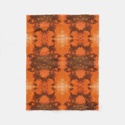 Textura #19 de la obra Nuit Fleece Deken (Voorkant)