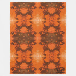 Textura #19 de la obra Nuit Fleece Deken