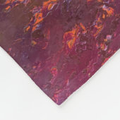 Textura #1 de la obra La puesta del sol Fleece Deken (Hoek)