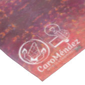 Textura #1 de la obra La puesta del sol Tafelkleed (Gekanteld)