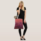 Textura #1 de la obra La puesta del sol Tote Bag (Op model)