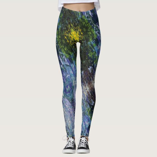 Textura #1 de la obra Maritimo Leggings (Voorkant)