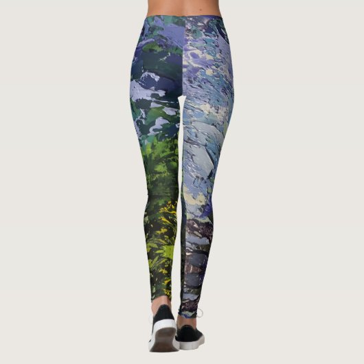 Textura #1 de la obra Maritimo Leggings (Achterkant)