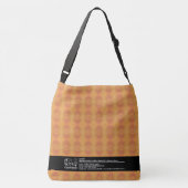 Textura #1 de la obra Nuit Crossbody Tas (Achterkant)