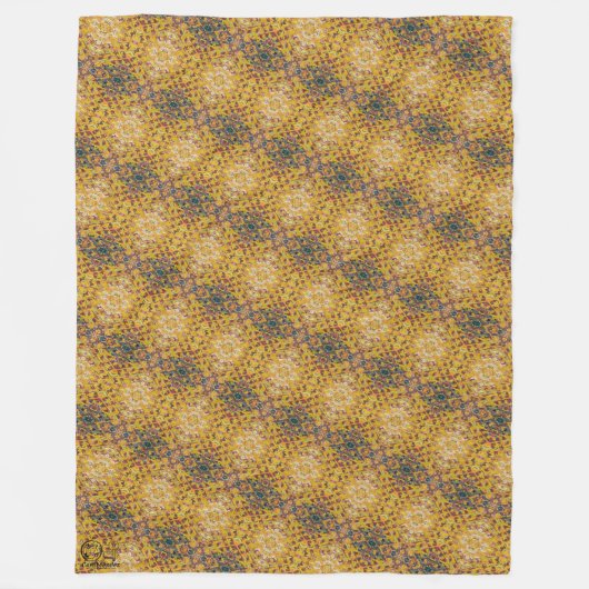 Textura #1 de la obra Piña. SERIE Fleece Deken (Voorkant)
