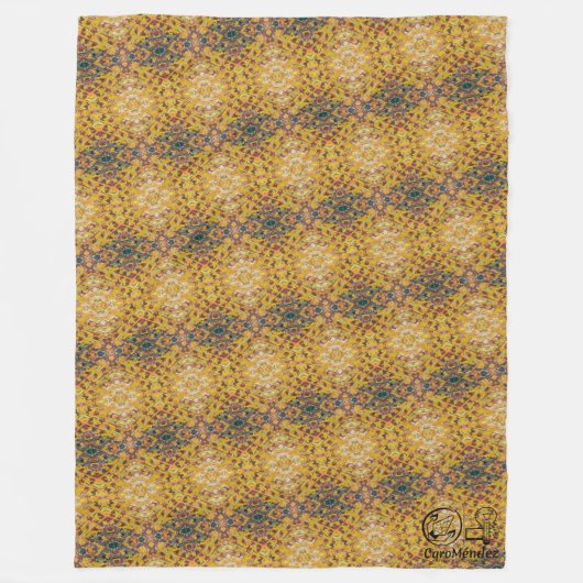 Textura #1 de la obra Piña. SERIE Fleece Deken (Voorkant)