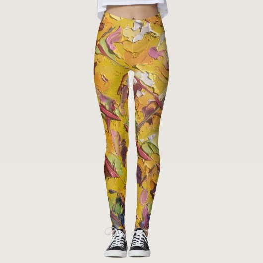 Textura #1 de la obra Piña. SERIE Leggings (Voorkant)