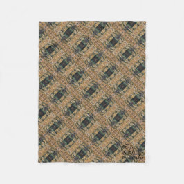 Textura #1 de obra Amanecer Fleece Deken