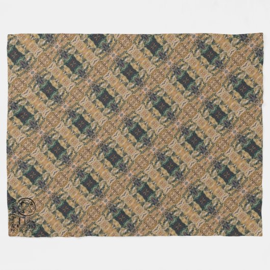 Textura #1 de obra Amanecer Fleece Deken (Voorkant (Horizontaal))