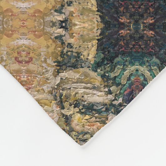 Textura #1 de obra Amanecer Fleece Deken (Hoek)