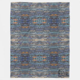 Textura #1 de obra La roca Fleece Deken