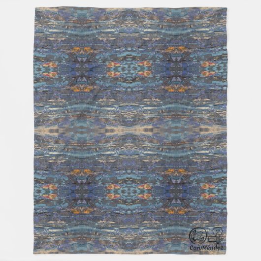 Textura #1 de obra La roca Fleece Deken (Voorkant)