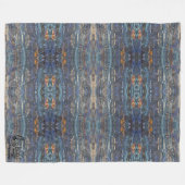 Textura #1 de obra La roca Fleece Deken (Voorkant (Horizontaal))