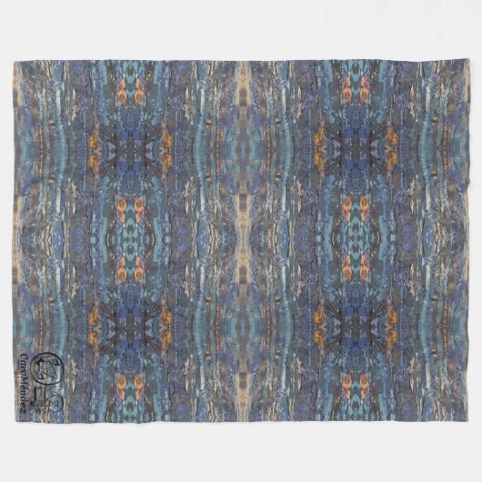 Textura #1 de obra La roca Fleece Deken (Voorkant (Horizontaal))