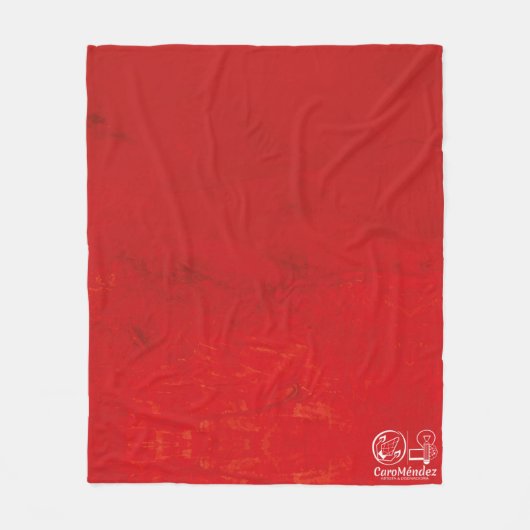 Textura #20 de la obra Fantasía y realidad Fleece Deken (Voorkant)