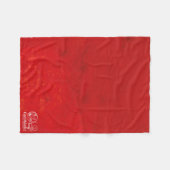 Textura #20 de la obra Fantasía y realidad Fleece Deken (Voorkant (Horizontaal))