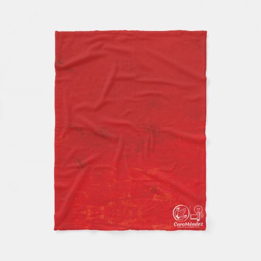 Textura #20 de la obra Fantasía y realidad Fleece Deken (Voorkant)