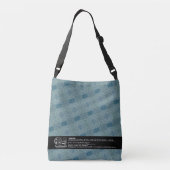 Textura #20 de obra Amanecer Crossbody Tas (Achterkant)