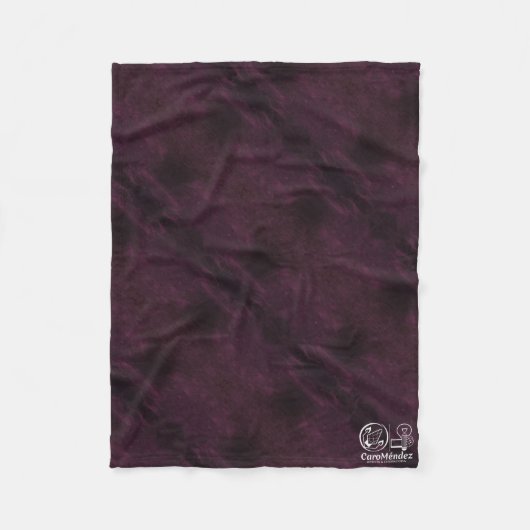 Textura #21 de la obra Fantasía y realidad Fleece Deken (Voorkant)