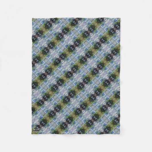 Textura #21 de la obra Maritimo Fleece Deken (Voorkant)