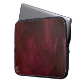 Textura #22 de la obra Fantasía y realidad Laptop Sleeve (Voorkant Links)
