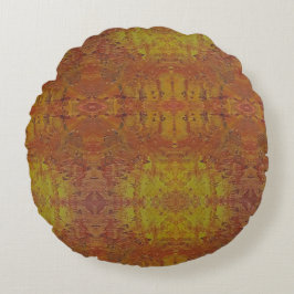 Textura #22 de obra Horizonte Rond Kussen