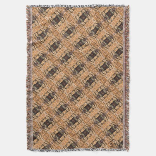 Textura #24 de obra Amanecer Deken (Voorkant Verticaal)