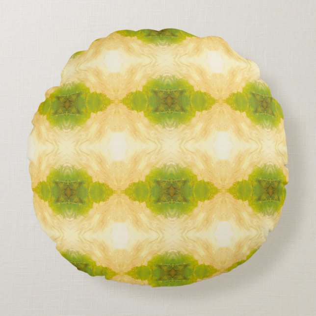 Textura #25 de la obra Nuit Rond Kussen (Voorkant)