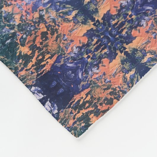 Textura #25 de obra Horizonte Fleece Deken (Hoek)