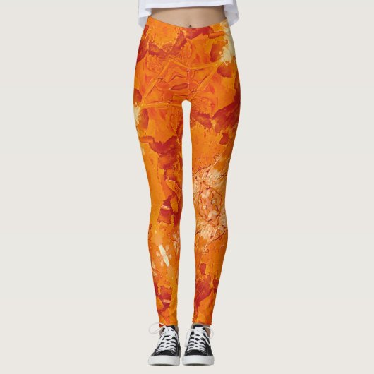 Textura #26 de la obra Nuit Leggings (Voorkant)