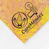 Textura #26 de obra Horizonte Fleece Deken (Hoek)