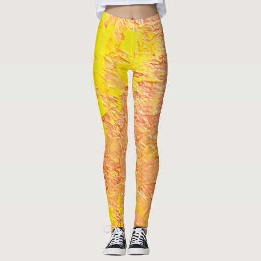 Textura #26 de obra Horizonte Leggings (Voorkant)