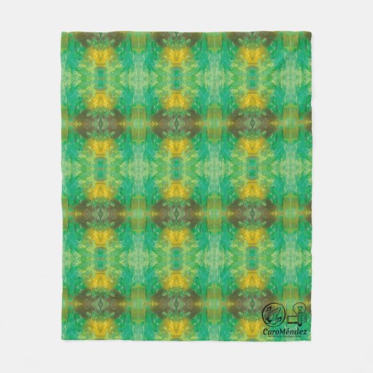 Textura #27 de la obra Nuit Fleece Deken (Voorkant)