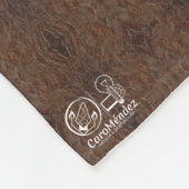 Textura #28 de obra Amanecer Fleece Deken (Hoek)