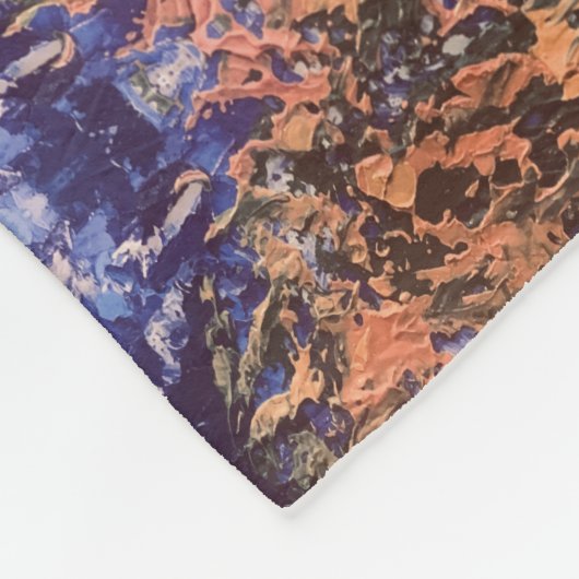 Textura #28 de obra Horizonte Fleece Deken (Hoek)