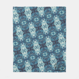 Textura #2 de la obra Cerezas Fleece Deken