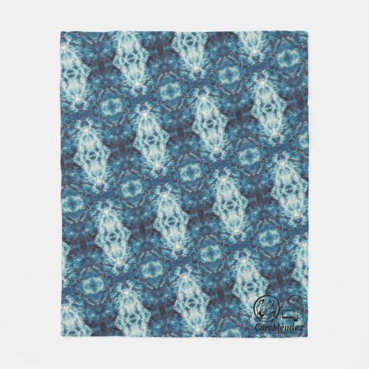 Textura #2 de la obra Cerezas Fleece Deken (Voorkant)