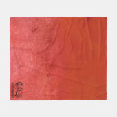 Textura #2 de la obra Fantasía y realidad Fleece Deken (Voorkant (Horizontaal))