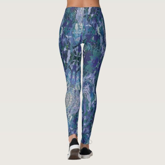 Textura #2 de la obra Maritimo Leggings (Achterkant)